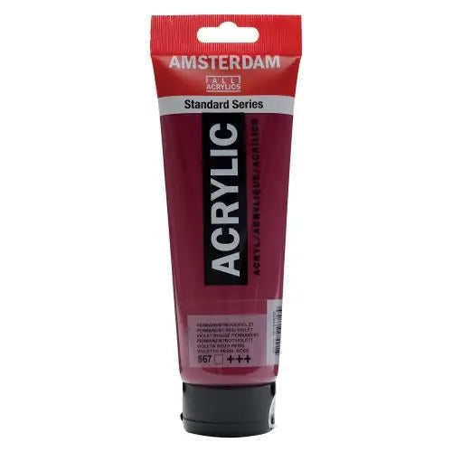 AMSTERDAM Acrylfarbe 250ml 17125670 p.rot violett 567