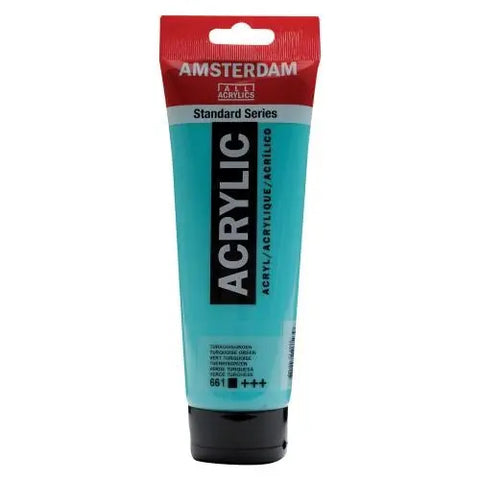 AMSTERDAM Acrylfarbe 250ml 17126610 tuerkisgruen 661