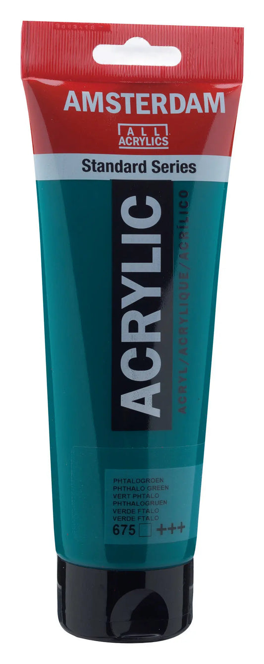 AMSTERDAM Acrylfarbe 250ml 17126750 phthalogrün 675