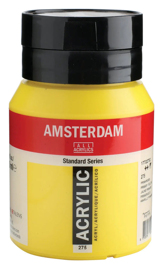 AMSTERDAM Acrylfarbe 500ml 17722752 primaergelb 275