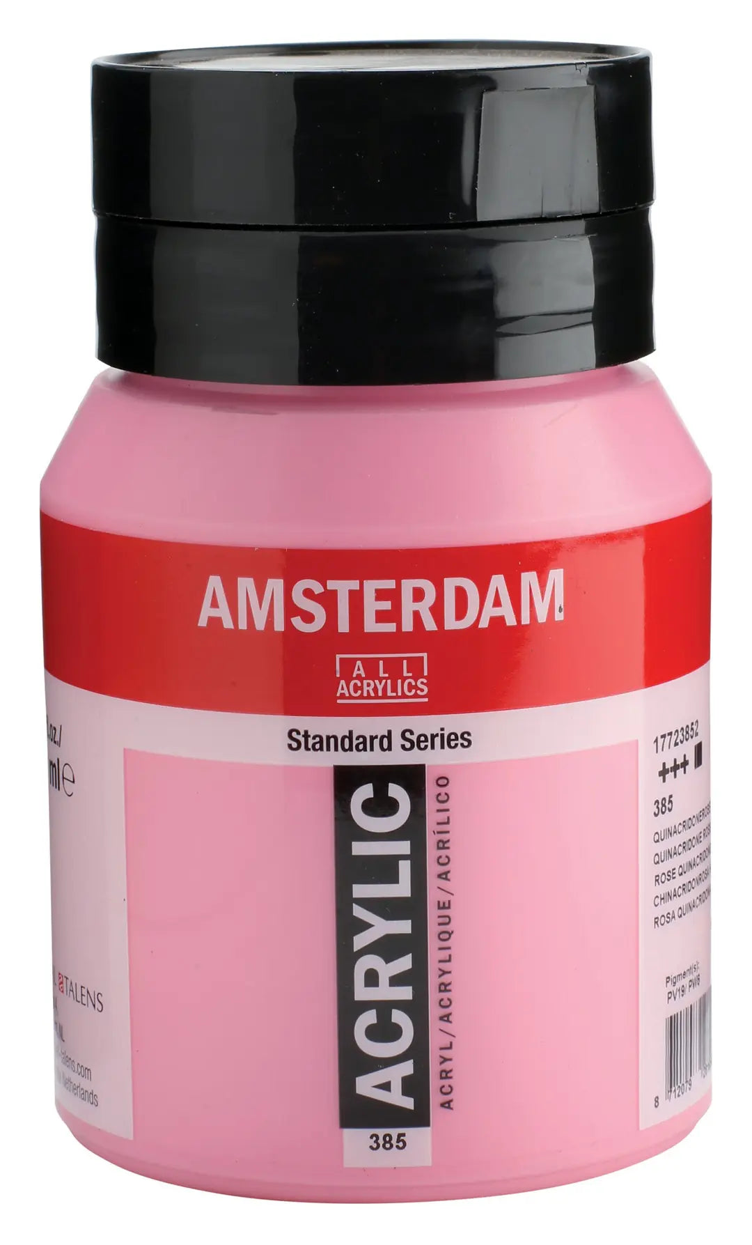 AMSTERDAM Acrylfarbe 500ml 17723852 chinacridonrosa hell 385