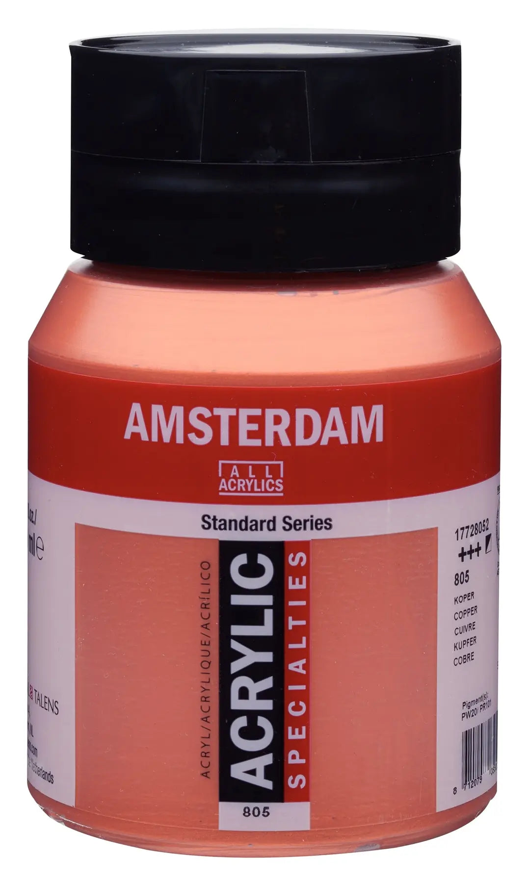 AMSTERDAM Acrylfarbe 500ml 17728052 or fonce 805