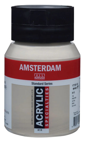 AMSTERDAM Acrylfarbe 500ml 17728152 zinn 815
