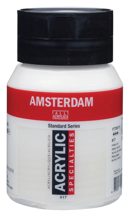 AMSTERDAM Acrylfarbe 500ml 17728172 perlweiss 817