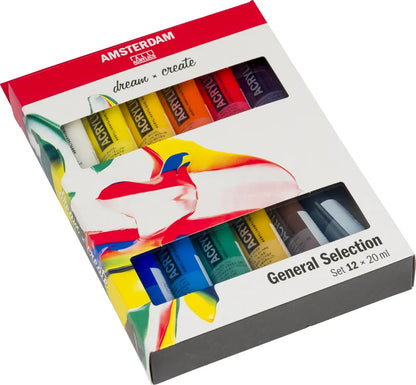AMSTERDAM Standard Series Acryl Set 17820412 12x20ml