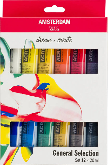 AMSTERDAM Standard Series Acryl Set 17820412 12x20ml