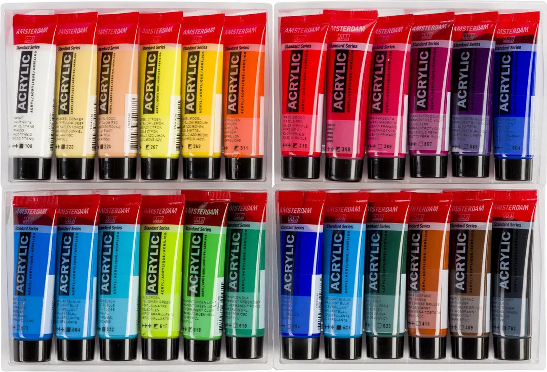 AMSTERDAM Standard Series Acryl Set 17820424 24x20ml