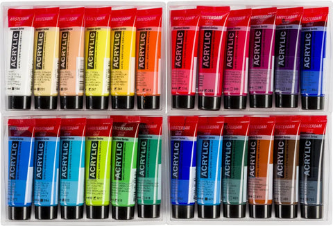 AMSTERDAM Standard Series Acryl Set 17820424 24x20ml