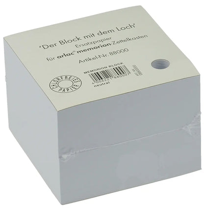 ARLAC Zettelbox Papier 10x10cm 880 weiss 800 Blatt