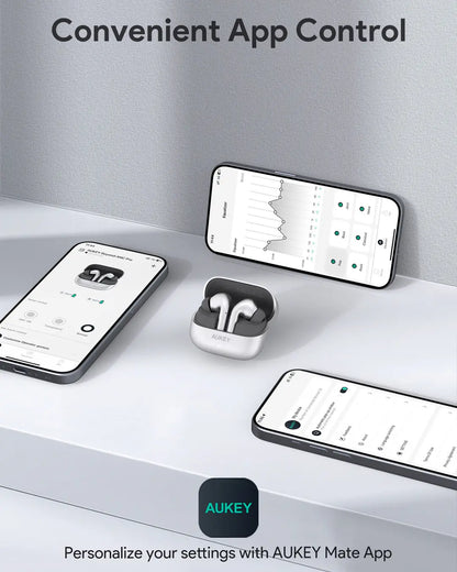 AUKEY Beyond ANC Pro EP-B1 SL Compact TWS, Silver