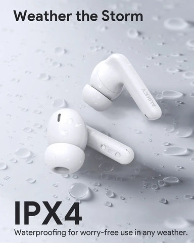 AUKEY Move Portable Earbuds EP-B2 WH TWS, Hybrid ANC White