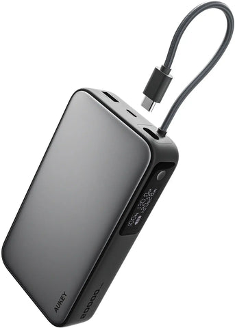 AUKEY Spark Sling 20000mAh PB PB-Y48 100W PD Bild-in-USB-C Cal.Gr