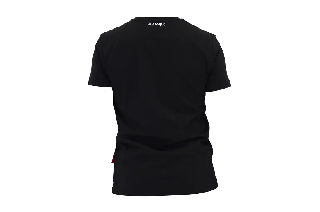 Annjuk T-Shirt Black Logo Big Men L