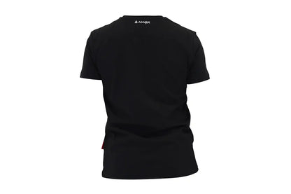 Annjuk T-Shirt Black Logo Big Men L