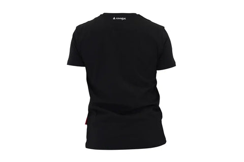 Annjuk T-Shirt Black Logo Big Men L