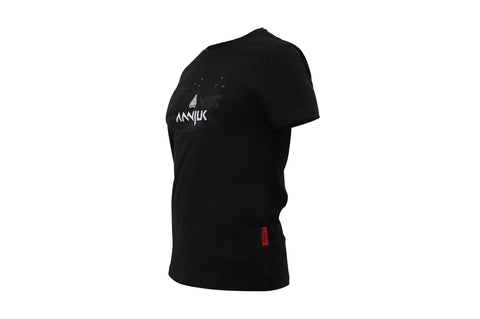 Annjuk T-Shirt Black Logo Big Men L