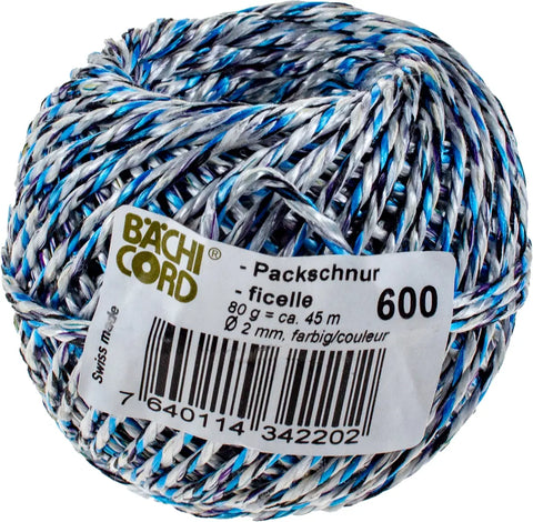 BAECHI Packschnur recycling 110.06019 farbig ass. 45m