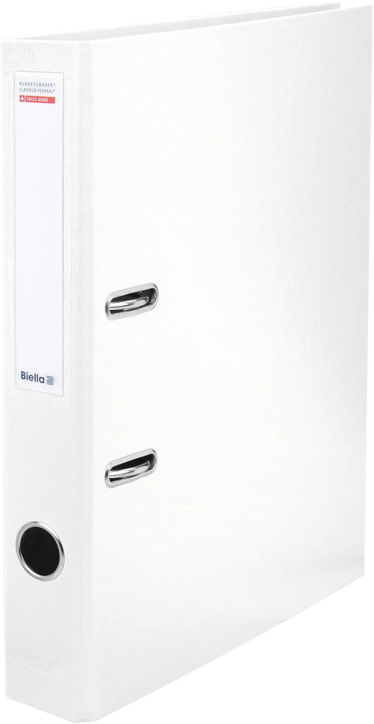 BIELLA Bundesordner 4cm 10341401U weiss A4