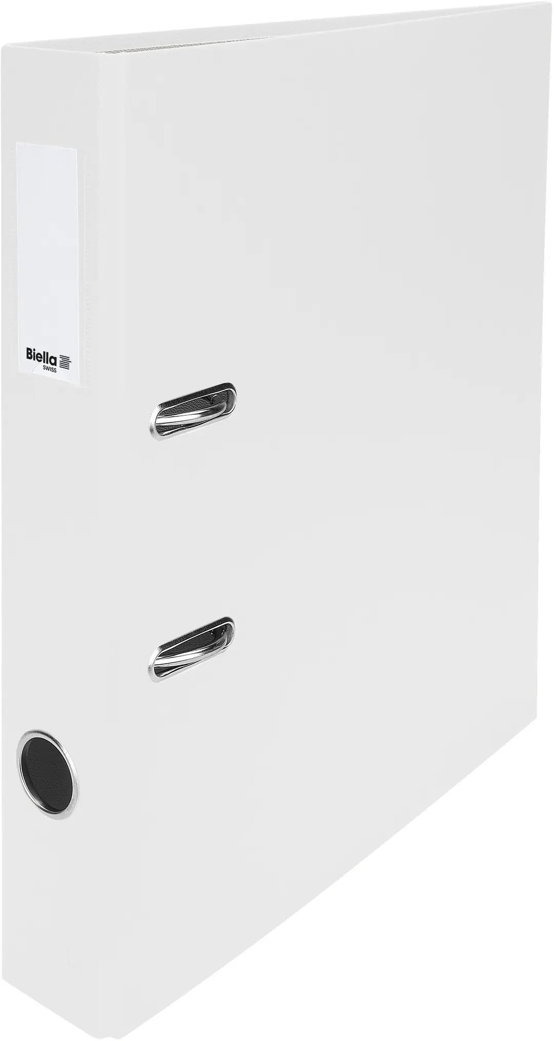 BIELLA Ordner Plasticolor 4cm 10740401U weiss A4