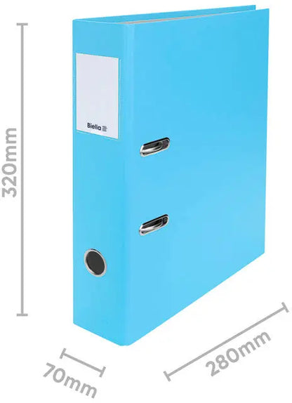 BIELLA Ordner Plasticolor 7cm 10740706U hellblau A4