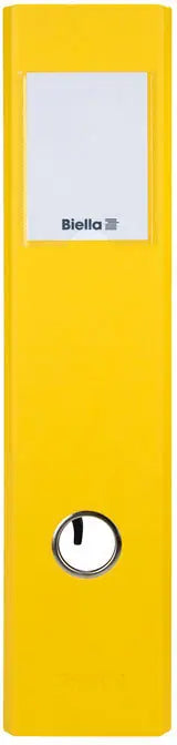 BIELLA Ordner Plasticolor 7cm 10740720U gelb A4
