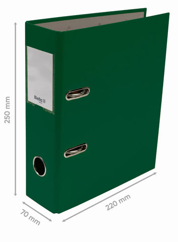 BIELLA Ordner Plasticolor 7cm 10750730U grün A5