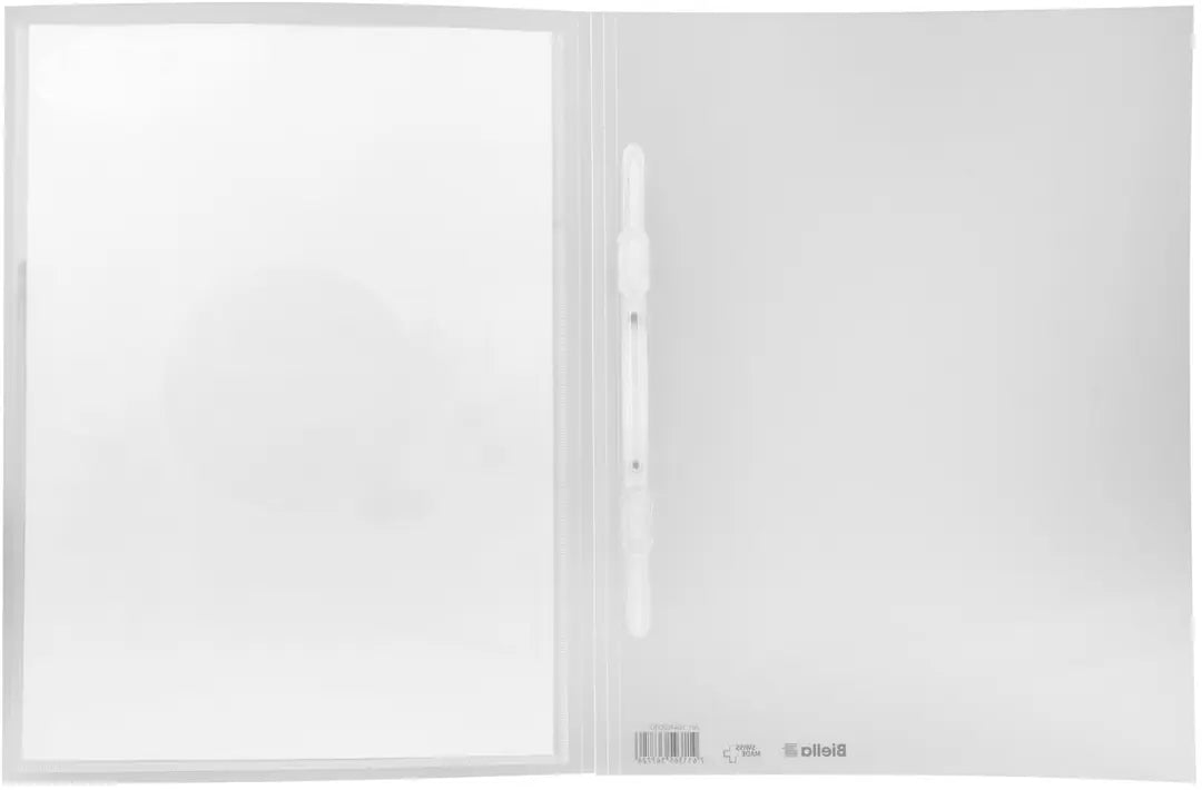 BIELLA Schnellhefter Pro-File #2 A4 16440203U transp.,PP,Sichttasche 80 Bl.