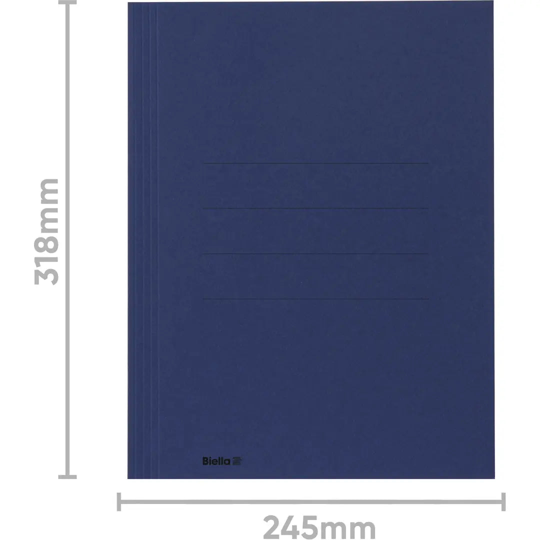 BIELLA Aktensammler Recycolor 17243005U blau 3 Klappen