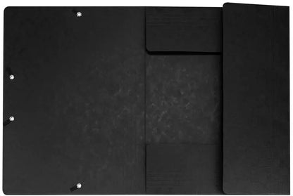 BIELLA Gummibandmappe A4 17840002U schwarz, 590gm2 220 Bl.