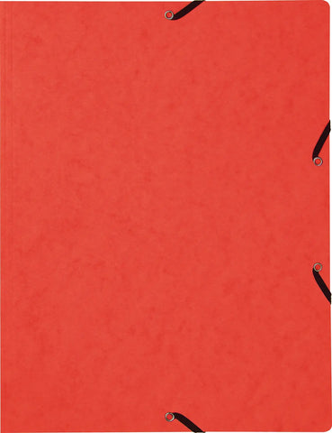 BIELLA Gummibandmappe A4 17840145U rot, 355gm2 200 Bl.