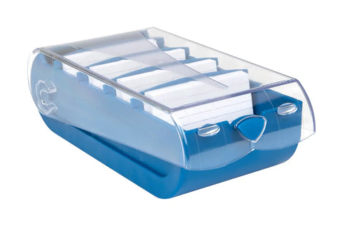 BIELLA Karteikartenbox Bunny A7 20879105U blau 13.2x8.5x25cm