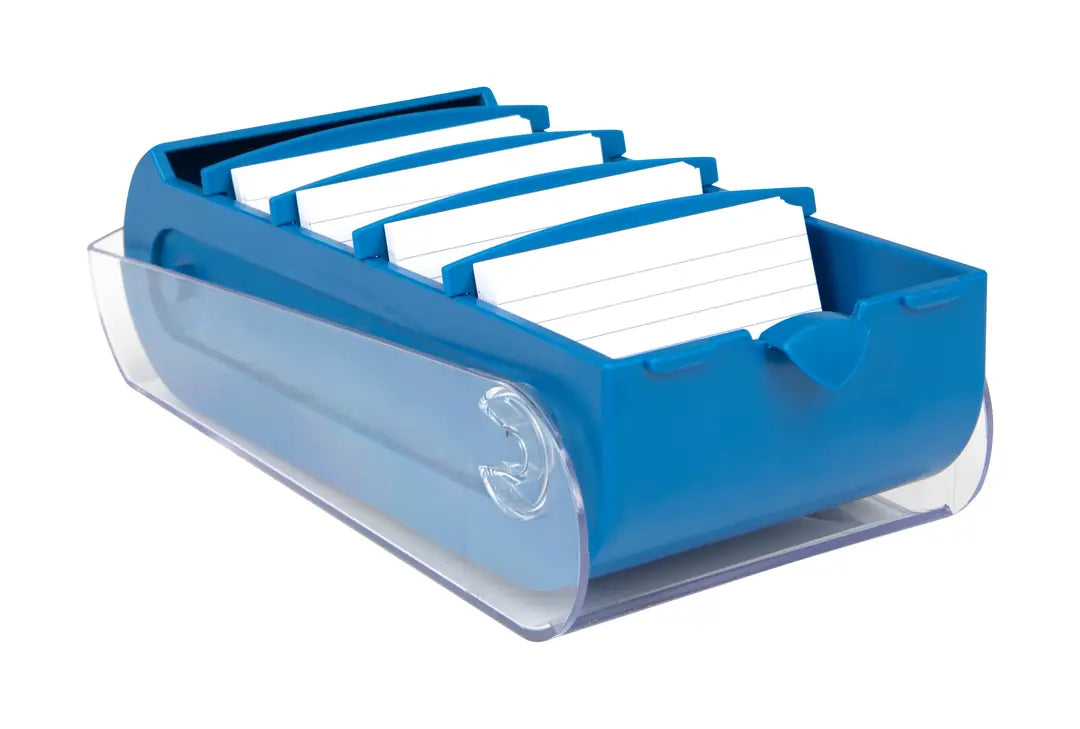 BIELLA Karteikartenbox Bunny A7 20879105U blau 13.2x8.5x25cm