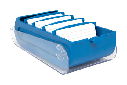BIELLA Karteikartenbox Bunny A7 20879105U blau 13.2x8.5x25cm