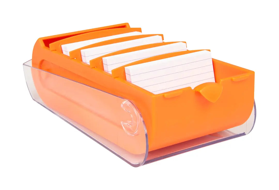 BIELLA Karteikartenbox Bunny A7 20879135U orange 13.2x8.5x25cm