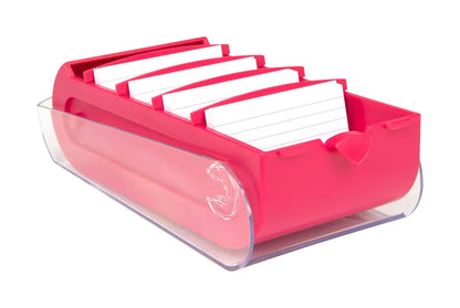 BIELLA Karteikartenbox Bunny A8 20885140U pink 10x6.2x19.5cm