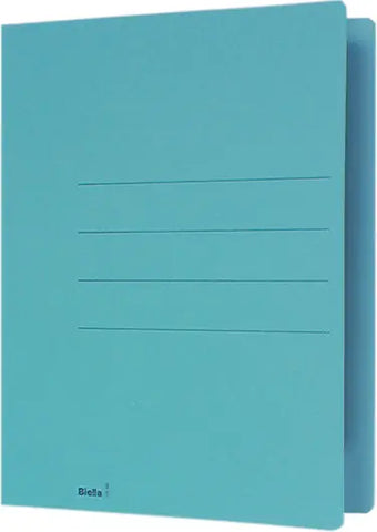 BIELLA Einlagemappe A4 25040005U blau 240g/m2 100 Stück