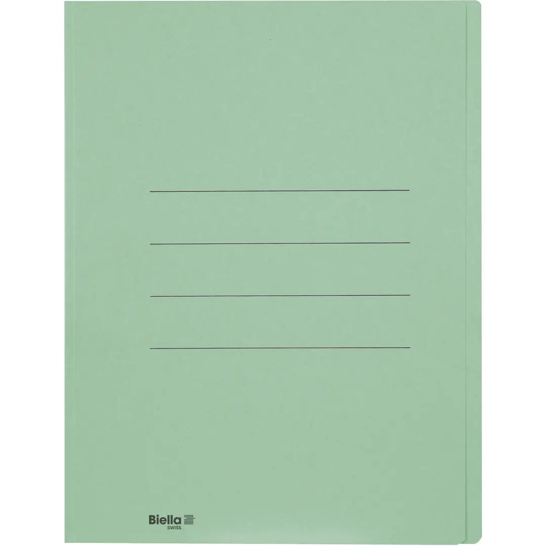 BIELLA Einlagemappe A4 25040030U grün 240g/m2 100 Stück
