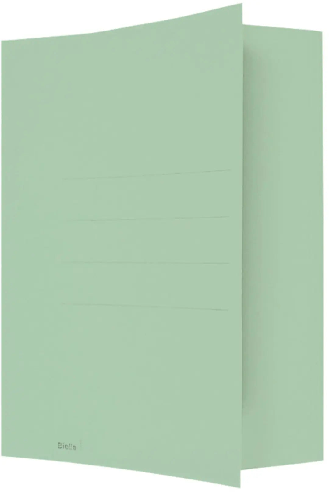 BIELLA Einlagemappe m. Klappe A4 25040130U grün 240g/m2 50 Stück