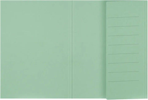 BIELLA Einlagemappe m. Klappe A4 25040130U grün 240g/m2 50 Stück