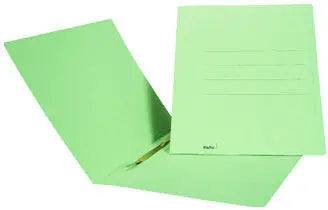 BIELLA Einlagemappe m. Heftzunge A4 25040330U grün 240g 50 Stück