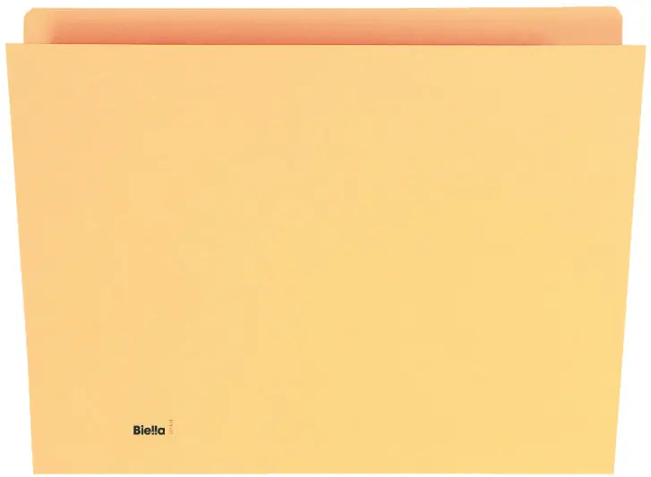 BIELLA Vertikalmappe A4 25542420U gelb 240g 100 Stück