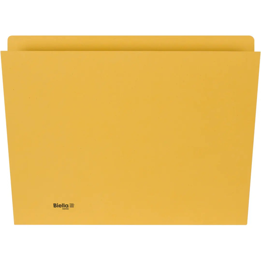 BIELLA Vertikalmappe A4 25543220U gelb 320g 100 Stück