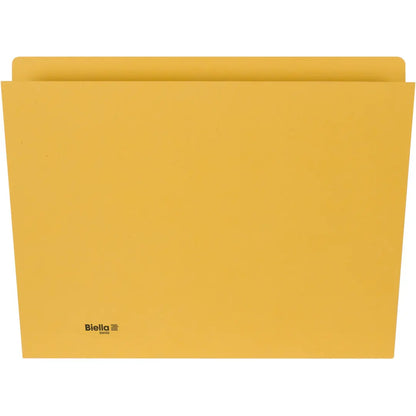 BIELLA Vertikalmappe A4 25543220U gelb 320g 100 Stück