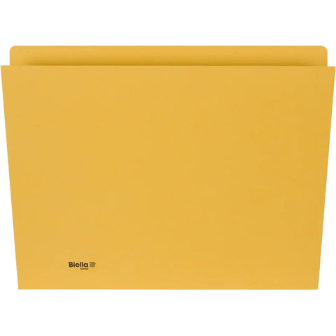 BIELLA Vertikalmappe A4 25543220U gelb 320g 100 Stück