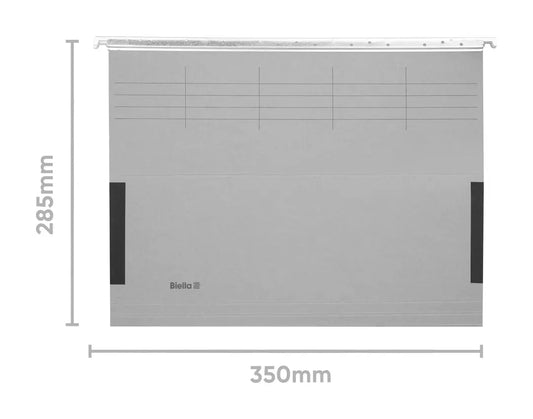 BIELLA Hängemappe Frosch A4 27132525U grau 32x25cm