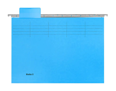 BIELLA Register-Hängemappe A4 27143205U blau 32x25cm 5 Stück