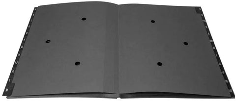 BIELLA Pultmappe A4 32342400U schwarz A-Z