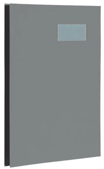 BIELLA Unterschriftenmappe A4 34141027U dunkelgrau 10-teilig