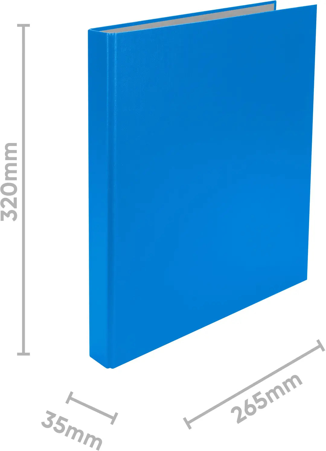 BIELLA Ringbuch Ringo-Plast 3cm 43444205U blau 4-Ring A4+