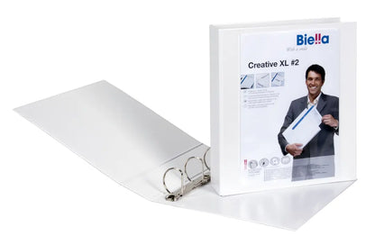 BIELLA Zeigebuch Creative XL#2 4.5cm 44344501U weiss, 4-Ring A4